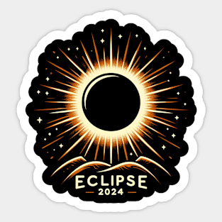 eclipse 2024 Sticker